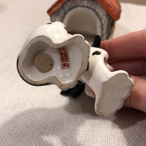 Dreamy Dalmatian Dog & Dog House S&P Shakers Antique/ Vintage- RARE - Picture 5 of 16